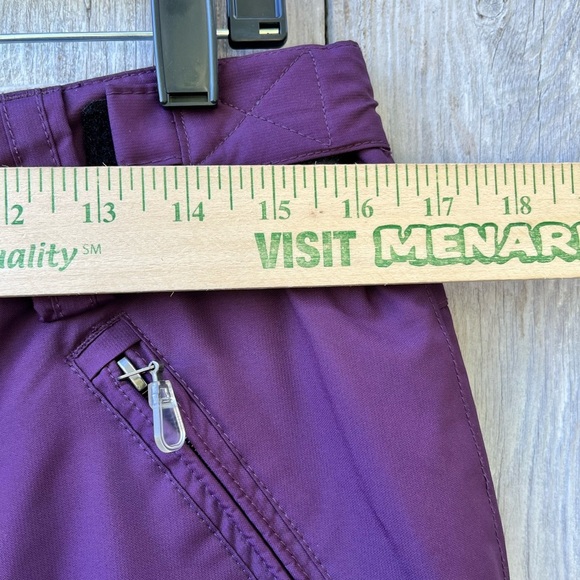 Girls Turbine Boardwear Purple Snowboard Ski Snow Pants Size XL Extra Large EUC - Picture 11 of 12